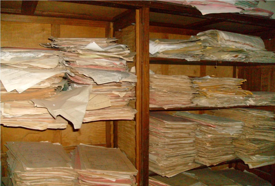 Archival records from Jean Bosco’s study